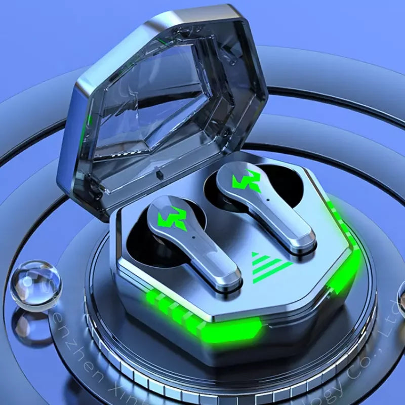 N35 True Wireless Gaming Earbuds & Earphones TWS Noise Cancelling with LED Digital Display Waterproof for Sports Hearing Aid Use