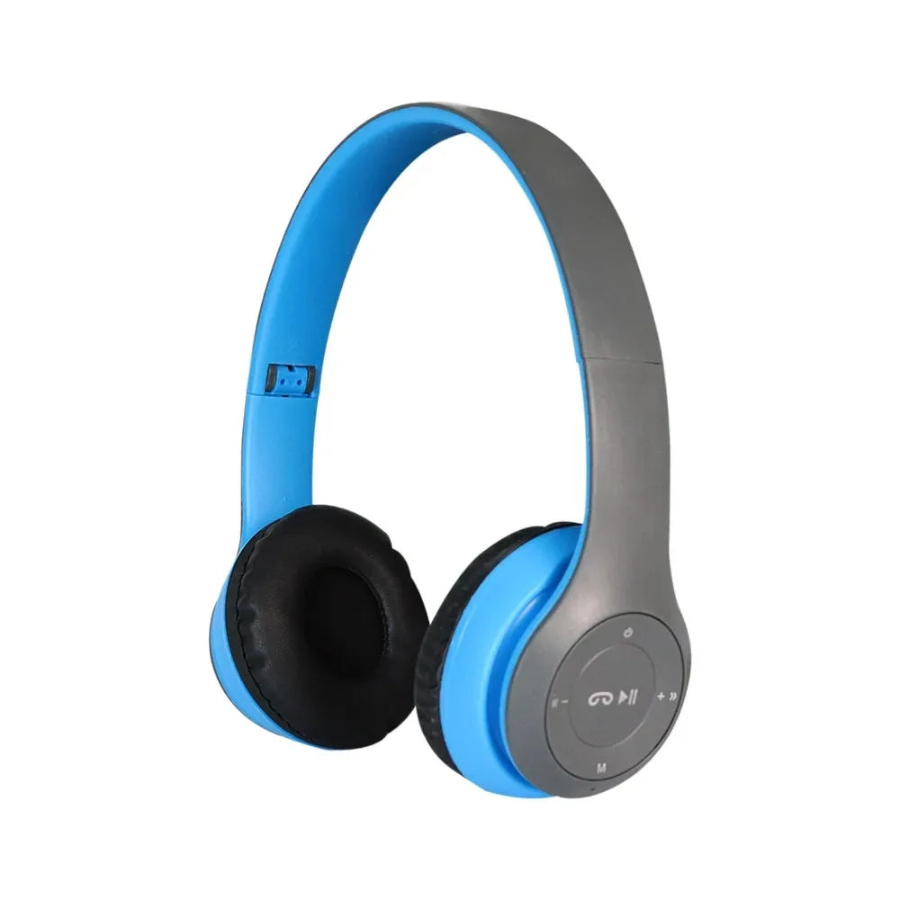 HOT Best P47 Headset Headphone Wireless Audio Wire Boat Hands Free Earphone Earphones Mic With Hearing Aid