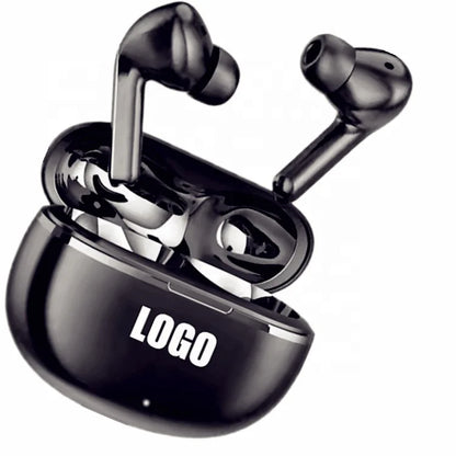 Professional True In-Ear Gaming Headset LED Stereo Sound Microphone Waterproof Earbuds for Mobile Phone Hearing Travel Plastic