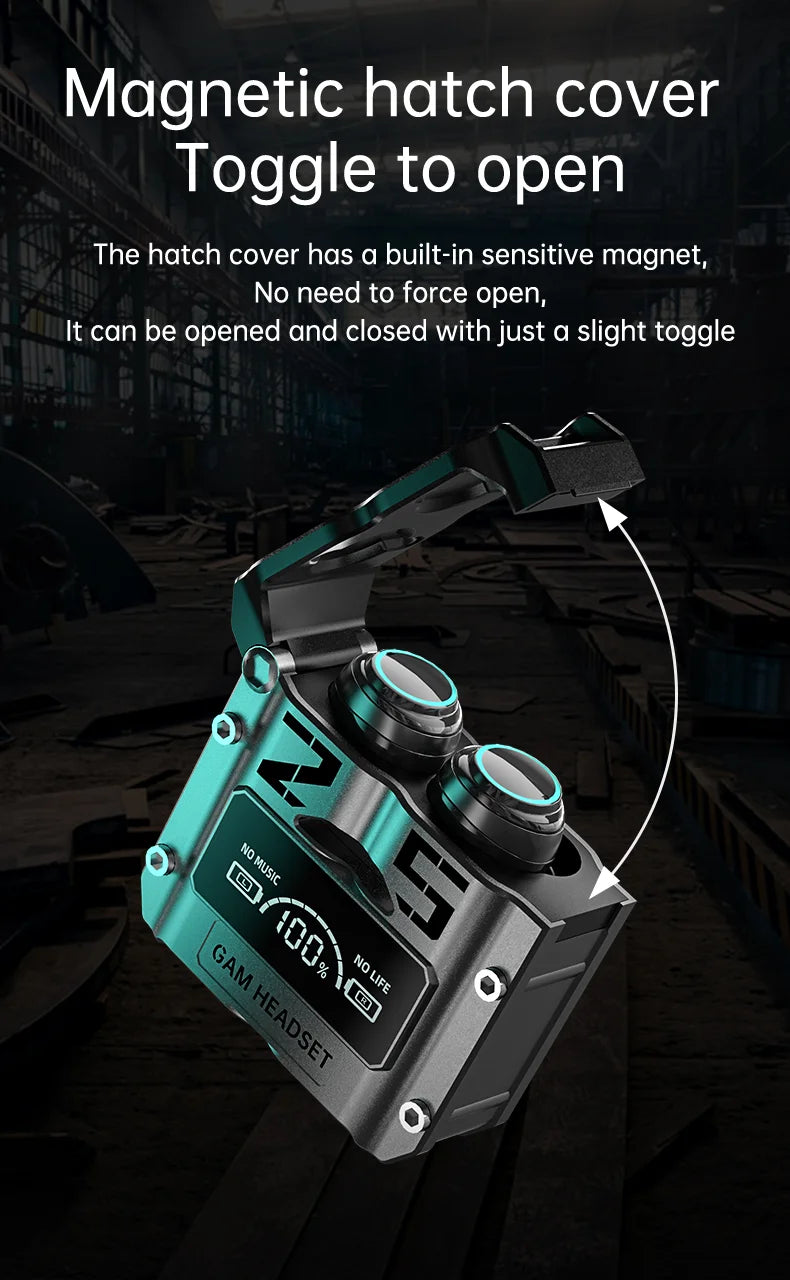 TWS Wireless Earbuds M25 Earphone Music Gaming Headset LED Battery Indicator V5.3 Inalamb Hearing Aid Phone Buds Audifonos