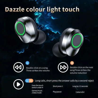 Yd03 Tws BT Earbud Wireless Headphone Hifi Stereo Sport Waterproof Earbuds Headset Gamer Hearing Aid With Mic Handfree