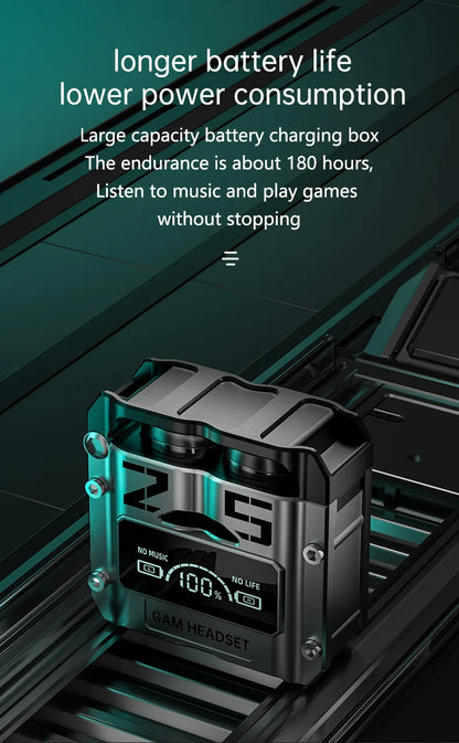 TWS Wireless Earbuds M25 Earphone Music Gaming Headset LED Battery Indicator V5.3 Inalamb Hearing Aid Phone Buds Audifonos