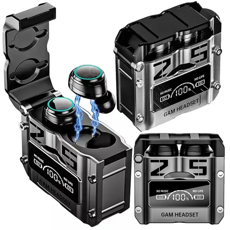 TWS Wireless Earbuds M25 Earphone Music Gaming Headset LED Battery Indicator V5.3 Inalamb Hearing Aid Phone Buds Audifonos