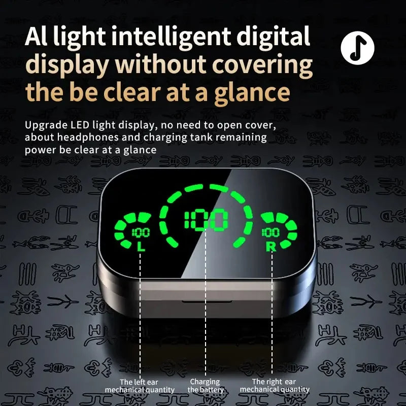 Yd03 Tws BT Earbud Wireless Headphone Hifi Stereo Sport Waterproof Earbuds Headset Gamer Hearing Aid With Mic Handfree