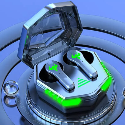 N35 True Wireless Gaming Earbuds & Earphones TWS Noise Cancelling with LED Digital Display Waterproof for Sports Hearing Aid Use