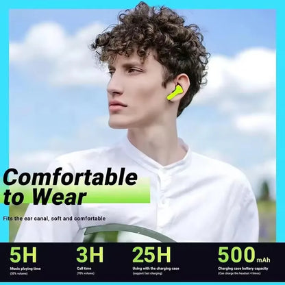 2025 Best Sale Air31 Tws Wireless Earphones Transparent Headset Enc Sports Headphones  Earbuds T8 Auriculares Hearing Aids
