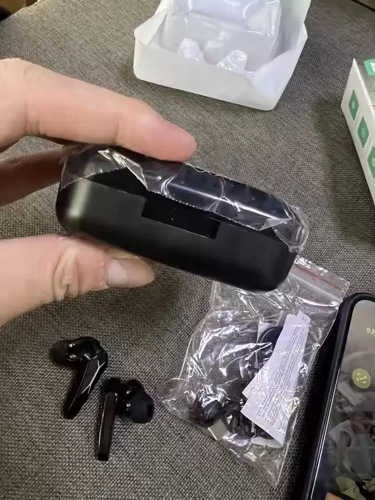 M12 TWS Noise Cancelling Earbuds Blue Tooth Headphones Gaming Audiophile Features Waterproof In-Ear Hearing Aid Wireless Earbuds