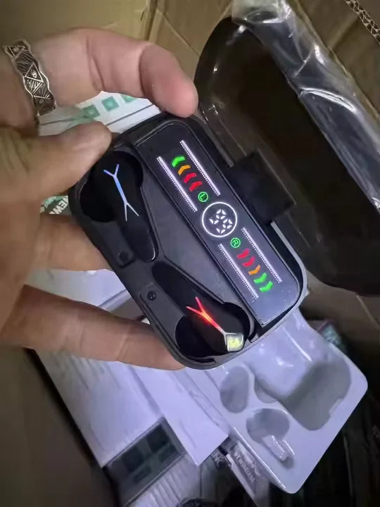 M12 TWS Noise Cancelling Earbuds Blue Tooth Headphones Gaming Audiophile Features Waterproof In-Ear Hearing Aid Wireless Earbuds