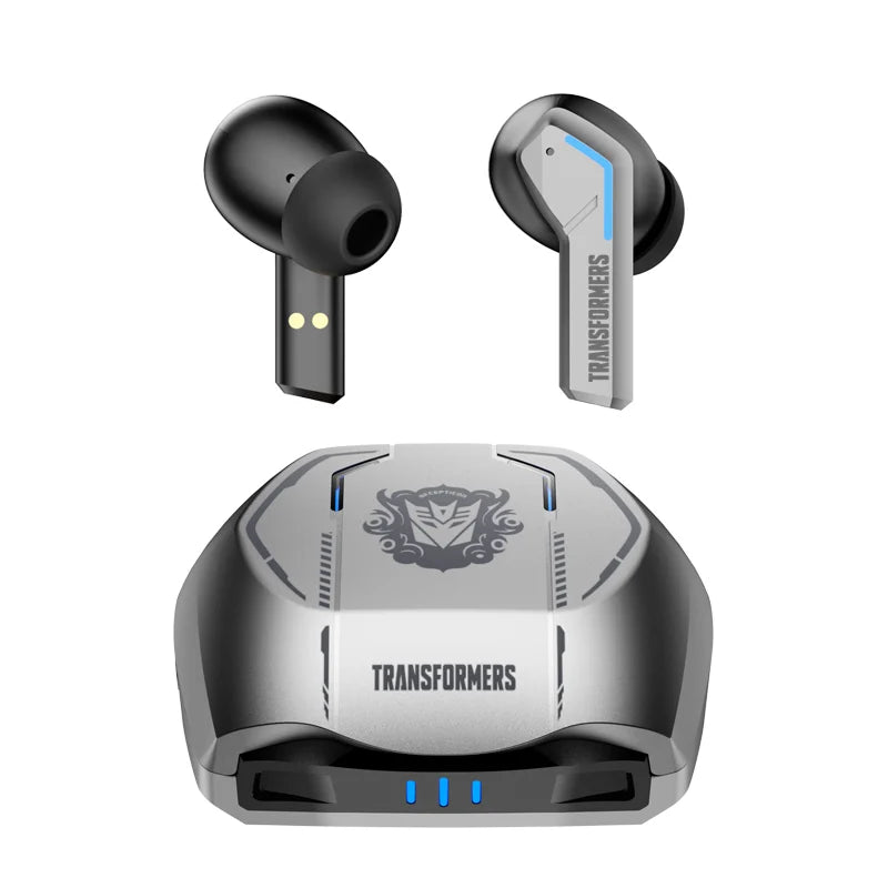 Auriculares inalámbricos Bluetooth Transformers TF-T06 5.3 TWS con cancelación de ruido, sonido estéreo para música y juego