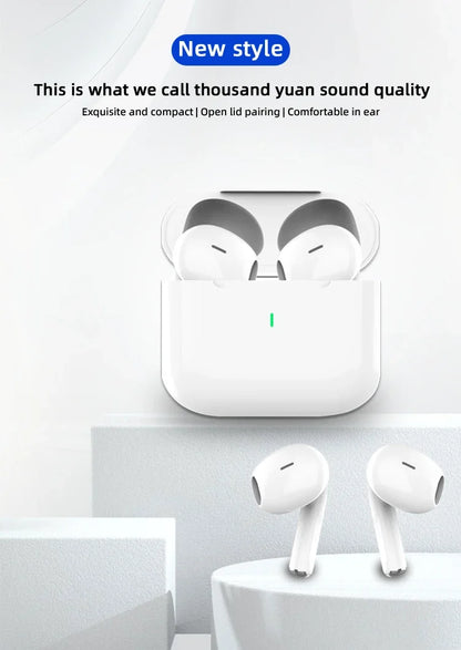 Original Air Pro True Wireless Bluetooth Earphones Headphones HiFi Sound Low Latency Noise Reduction Earbuds for IPhone Android